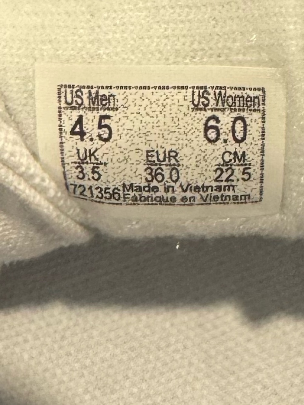 Vans Sk8-Hi Shoe, True White, NWT, Women’s Multiple - Picture 11 of 16